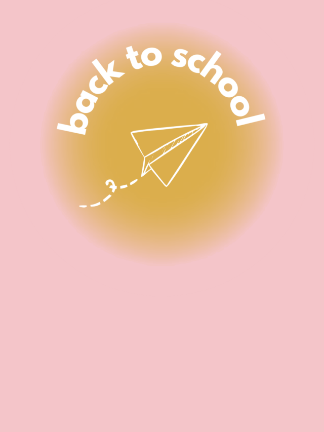 BACK TO SCHOOL (Amazon)